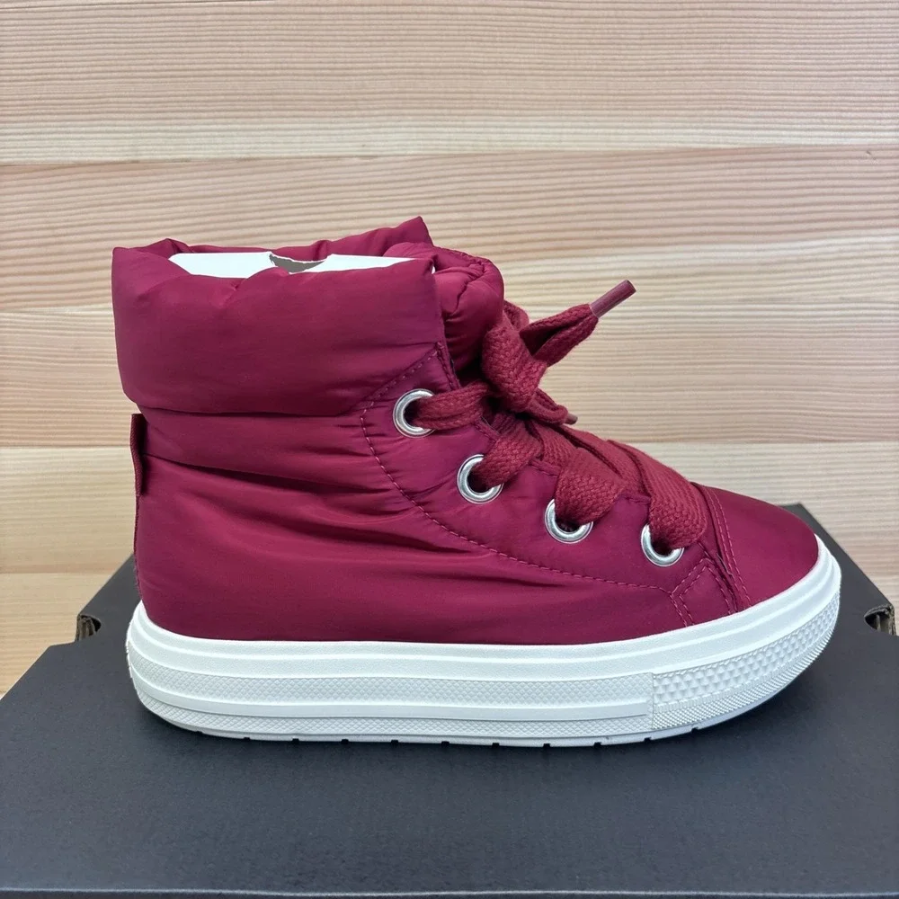 Converse Elements Boot Hi A14274C Chuck Taylor All Star Women 7 Berry Color Way